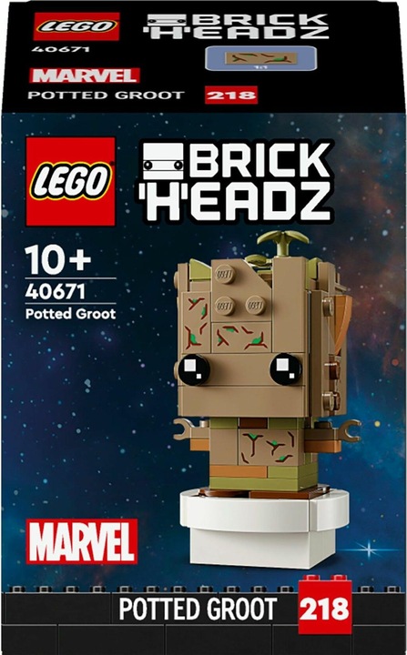 Produktbild LEGO Groot im Topf (40671, LEGO Brickheadz)
