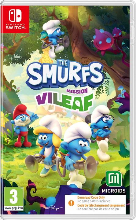 Immagine prodotto Microids I Puffi: Missione Vileaf Edizione Smurftastica (Codice in Scatola) (Switch Lite, Switch OLED, Switch, DE)