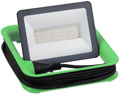 Produktbild Schneider Electric Thorsman kompakt arbejdslampe20w, ip65 dk plug 230v sort- I pose for DIY (30000 lm)