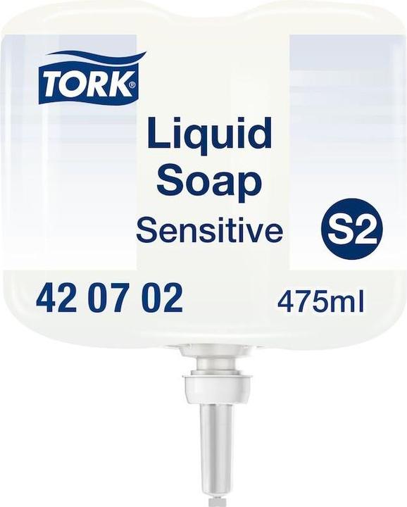 Produktbild Tork 420702, Skin, Liquid soap, 475 ml, 489.3 g, 92 mm, 92 mm (Flüssigseife, 475 ml)
