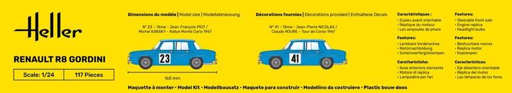 Produktbild Heller STARTER KIT Renault R8 Gordini