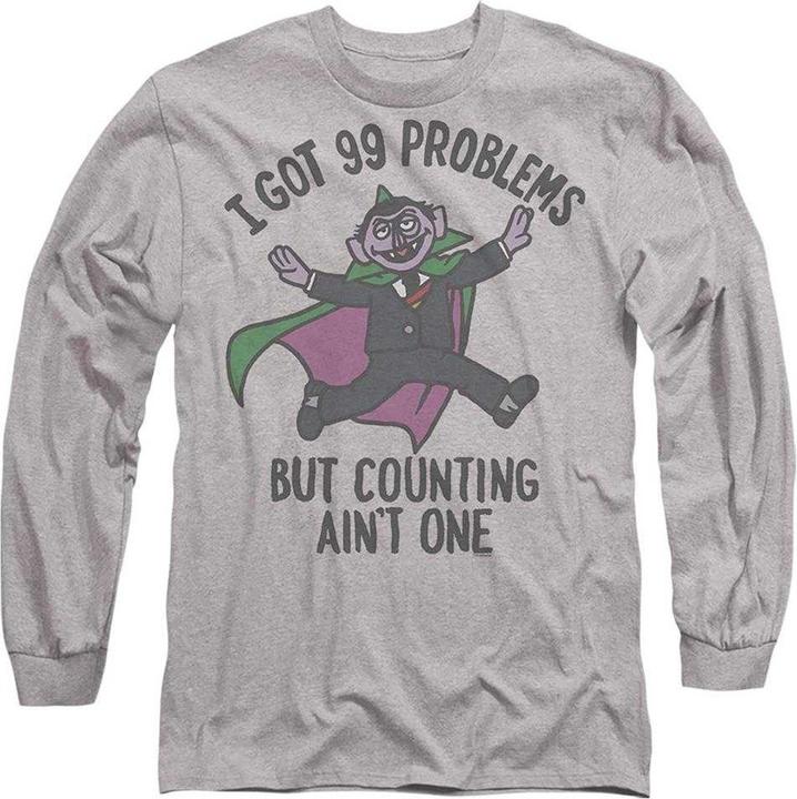 Produktbild Problems TShirt meliert Langärmlig (M)