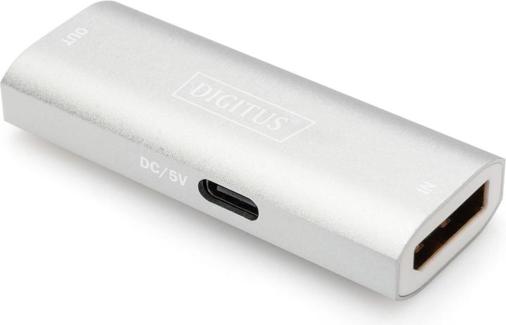 Produktbild Digitus 8K DisplayPort Repeater (Micro USB, 2.30 cm)