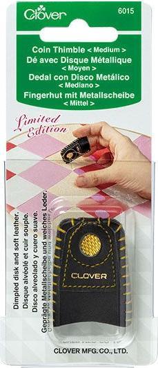 Actual product image Clover Thimble with metal disc medium