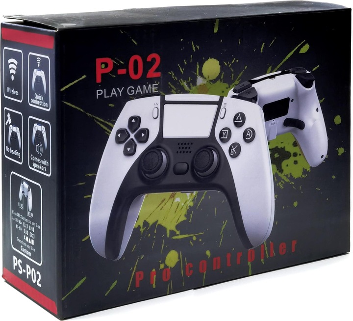 Immagine prodotto PhoneLook Manette P-02 Bluetooth per PS4, PC e Android (Android, PC, PS4)