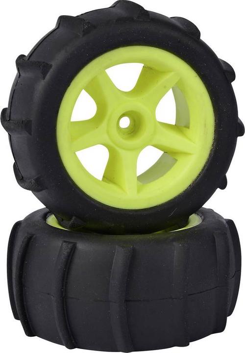 Produktbild Carson 1:10 2 Paddle Reifenset 4 St. (neongelb)