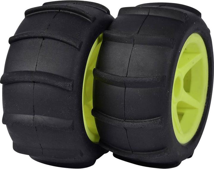 Produktbild Carson 1:10 2 Paddle Reifenset 4 St. (neongelb)