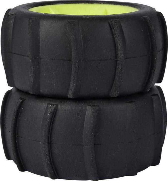 Produktbild Carson 1:10 2 Paddle Reifenset 4 St. (neongelb)