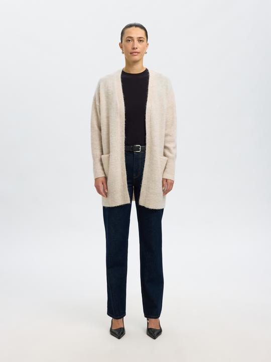 Actual product image Selected Alpaca wool mix cardigan (M)