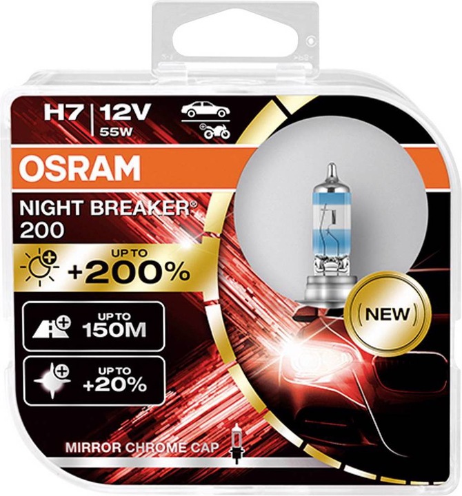 Image du produit Osram Disjoncteur de nuit 200 (H7)