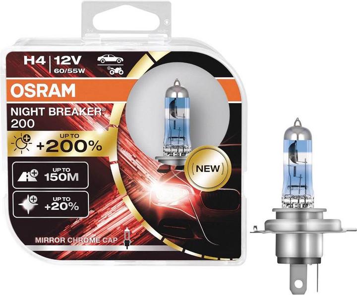 Image du produit Osram Disjoncteur de nuit 200 (H4)
