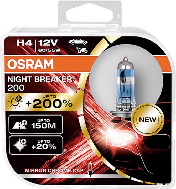 Image du produit Osram Disjoncteur de nuit 200 (H4)