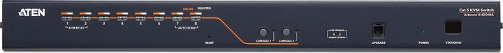 Produktbild Aten KH2508A: 8 Port 2 Konsol Cat-KVM