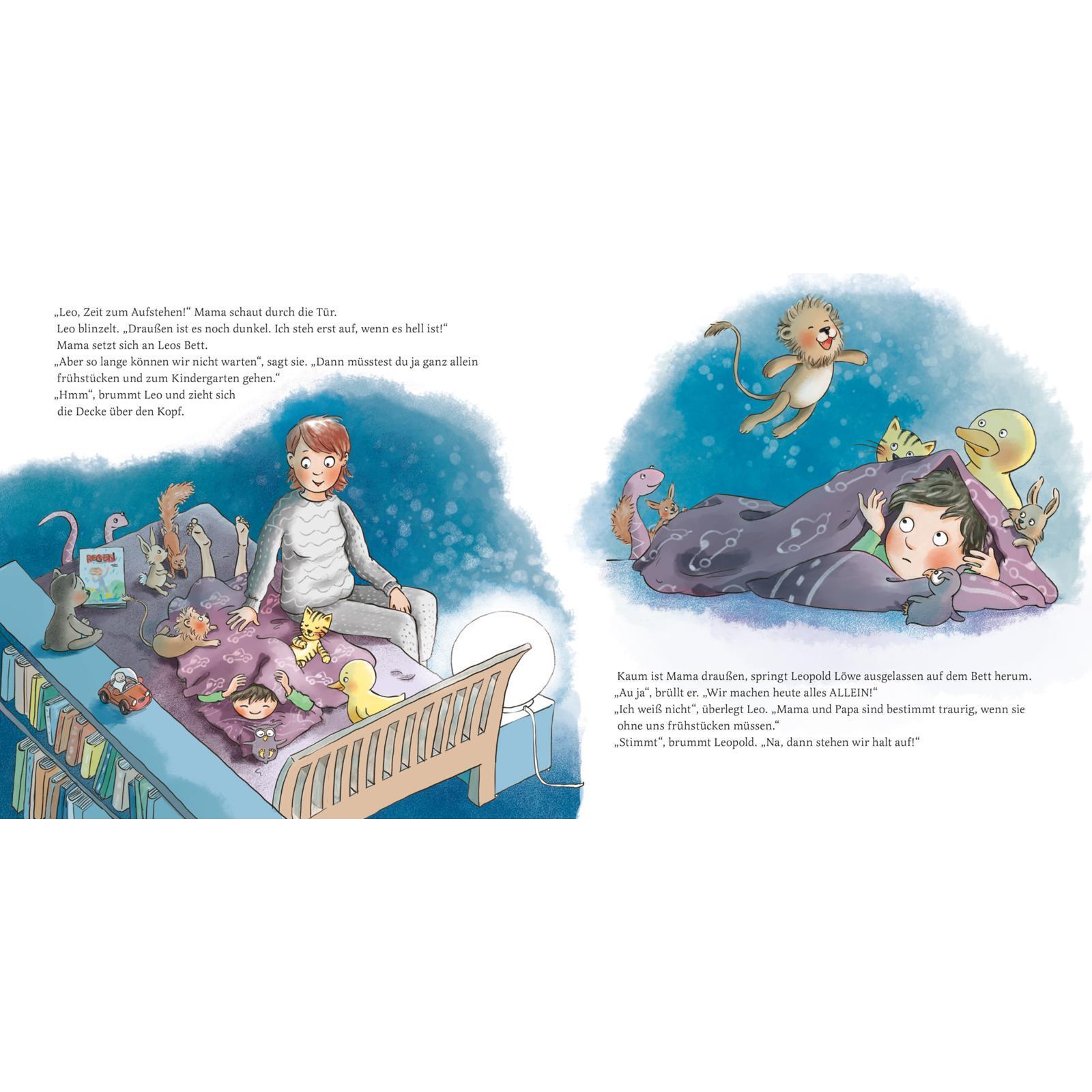 Thumbnail - LESEMAUS 163: Leo und Leopold – Weihnachten im Kindergarten, Kinderbücher von Julia Boehme