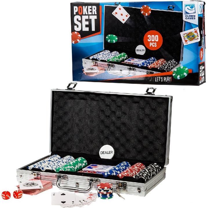 Immagine prodotto Clown games Set da poker (Inglese, 2 - 10 Giocatori)