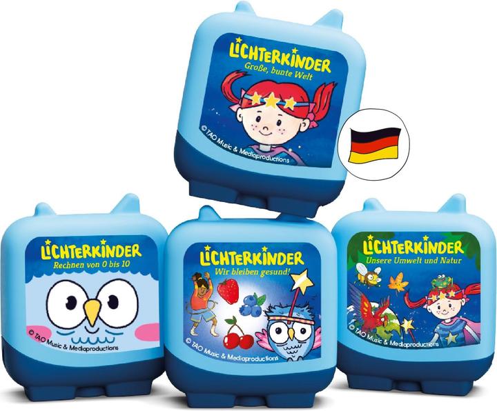 Tonies Clever Tonie Lichterkinder - Lernen mit Liki & Lumi 4er Set (Deutsch)