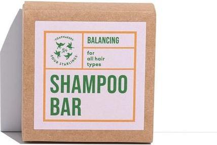Immagine prodotto Four Starlings Soap House Shampoo Normalizzante per Capelli in Barre Rosmarino e Mandarino 75G (Shampoo liquido)