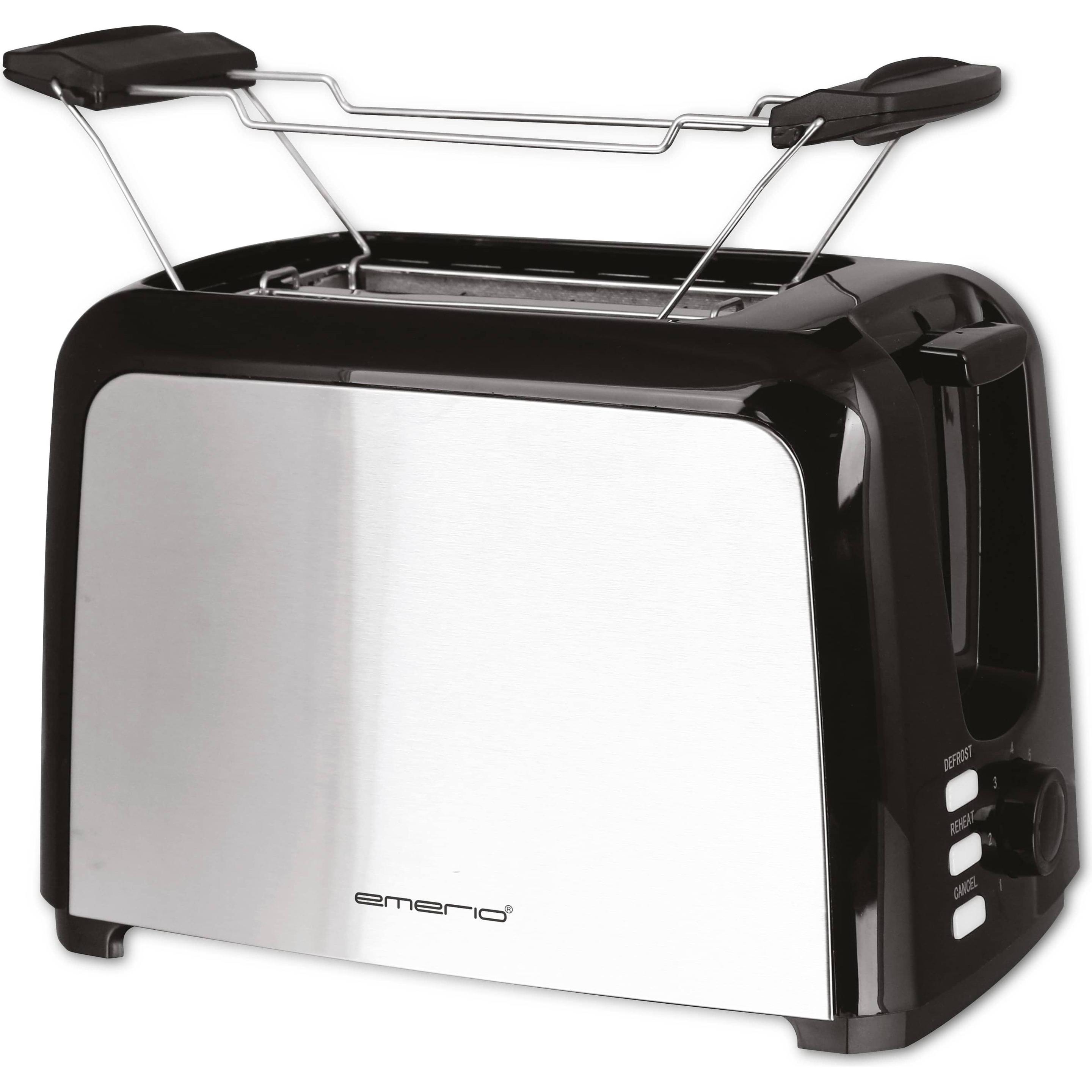 Emerio Toaster 2 Scheiben, Toaster, Schwarz