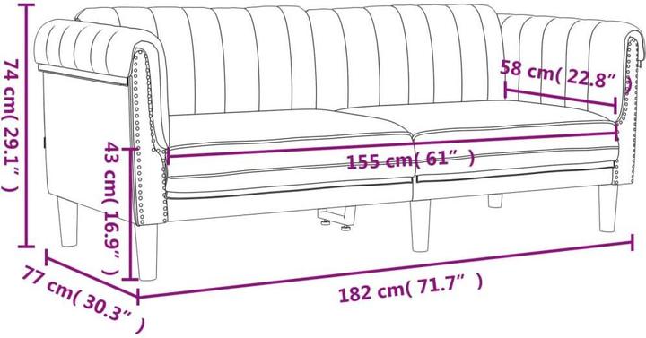 Actual product image vidaXL Sofagarnitur (Upholstery set)