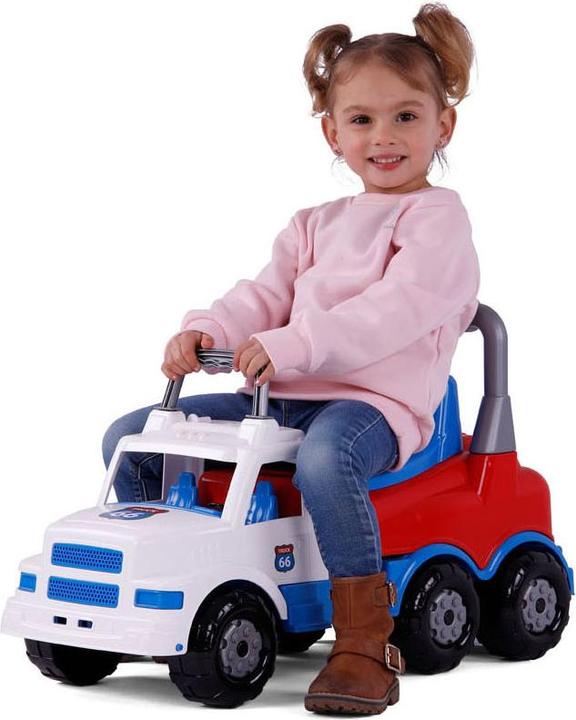 Image du produit Polesie Cavallino XXL Torpedo Truck voiture d'équitation, 69 cm