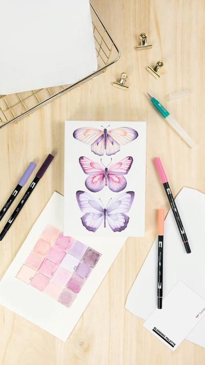 Produktbild Tombow Watercoloring Canvas Set (4x)