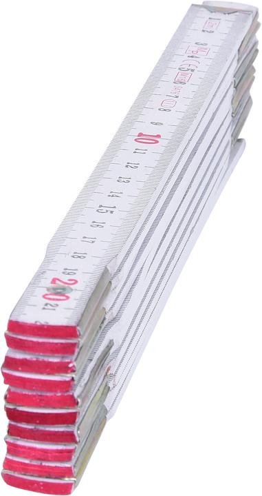 Actual product image KS Tools Wooden folding rule, white, 2m (2 m)