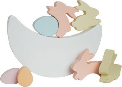 Immagine prodotto Activity Board Gioco di equilibrio in legno, giocattolo per bambini, coniglietti impilabili, regali per bambini