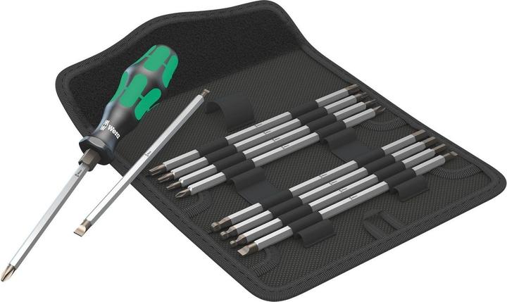 Produktbild Wera 88/1 Vario-Satz (Phillipps-Kreuzschlitz (PH), Torx (TX), Innensechskant, Pozidriv-Kreuzschlitz (PZ), Schlitzschrauben)