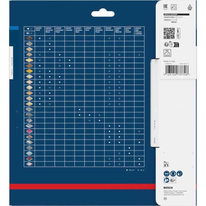 Produktbild Bosch Professional Zubehör Kreissägeblatt Expert for Steel, 210 x 30 x 2,0 mm, 48