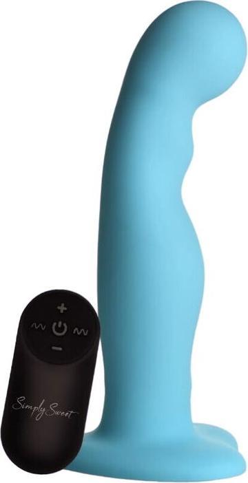 Produktbild Pipedream Einfacher Vibrator Aus Silikon Mit Blauer Steuerung