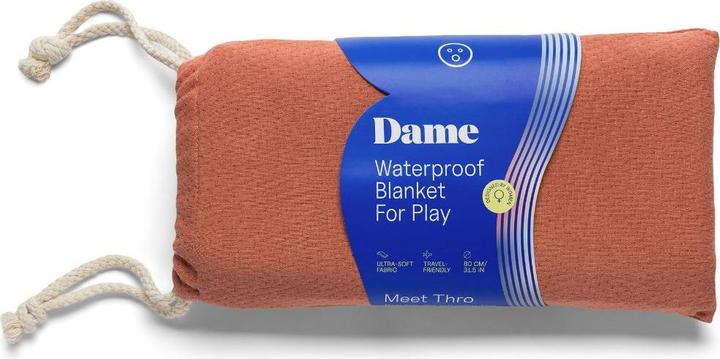 Actual product image Dame Products - Thro Play Blanket – Copper