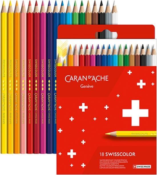 Immagine prodotto Caran d'Ache Swisscolor (Multicolore, 18 x)