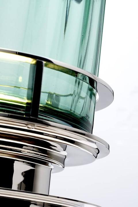 Image du produit Elstead Lighting Arno Lampe de table GX53 Nickel poli Vert (720 lm, GX53)