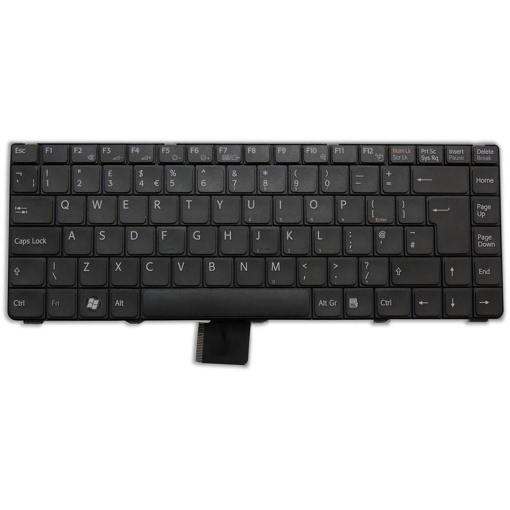 Sony Keyboard (SWISS), Notebook Ersatzteile, Schwarz