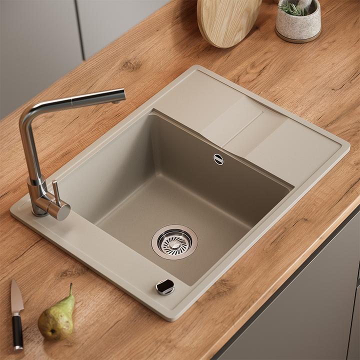 Produktbild Bergström Osaka (Einbauspüle mit Abtropffläche, 67 cm, 50 cm)