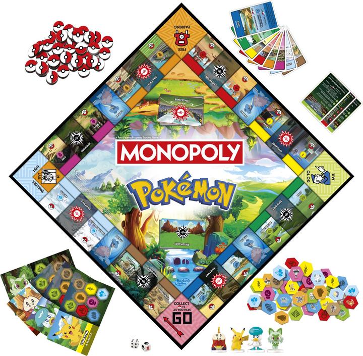 Produktbild Hasbro Pokémon Brettspiel Monopoly *Englische Version* (Englisch)