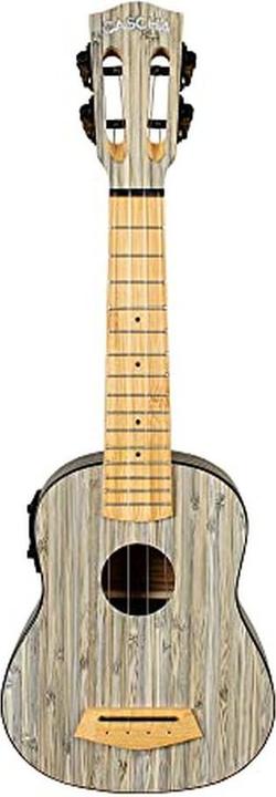 Produktbild Cascha HH 2315E Bamboo Graphite E/A sopraan ukelele set (Konzert, Erwachsene)