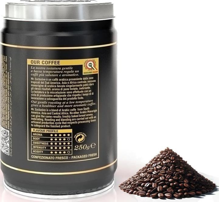 Actual product image Lucaffe Mr.Exclusive Arabica (250 g, Medium roast)