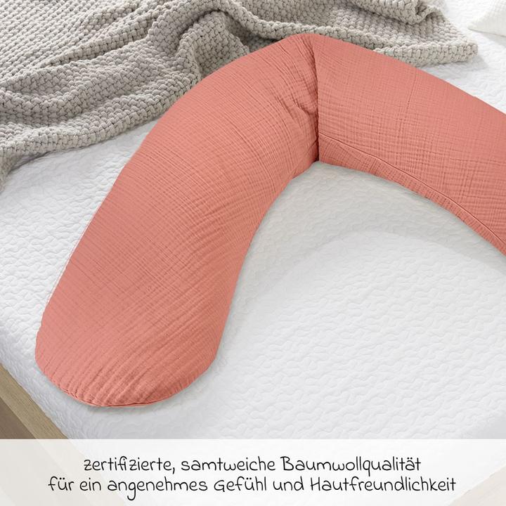 Immagine prodotto Theraline Copricuscino di ricambio per cuscino per l'allattamento The Original - mussola (190 cm)