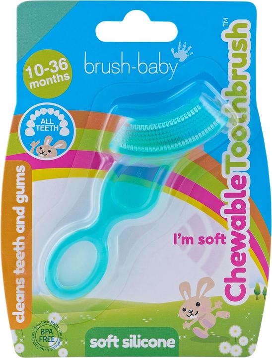 Actual product image Brush-Baby Chewable toothbrush