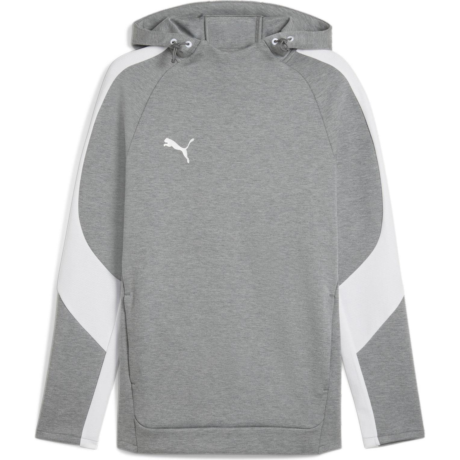 Puma, Herren, Pullover, teamEVOSTRIPE Hoody, Grau, (S)