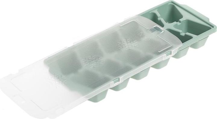 Actual product image Okko Ice Cube Container With Lid.Nordic Green