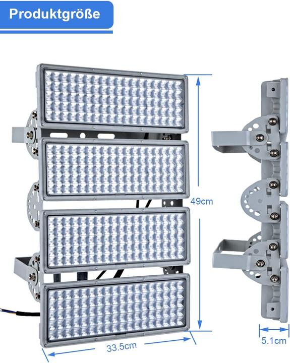 Image du produit Rugging LED-Flutlichtstrahler (40000 lm, IP67)