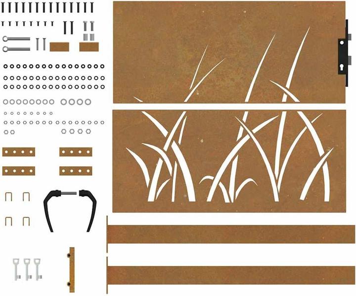 Produktbild vidaXL Gartentor