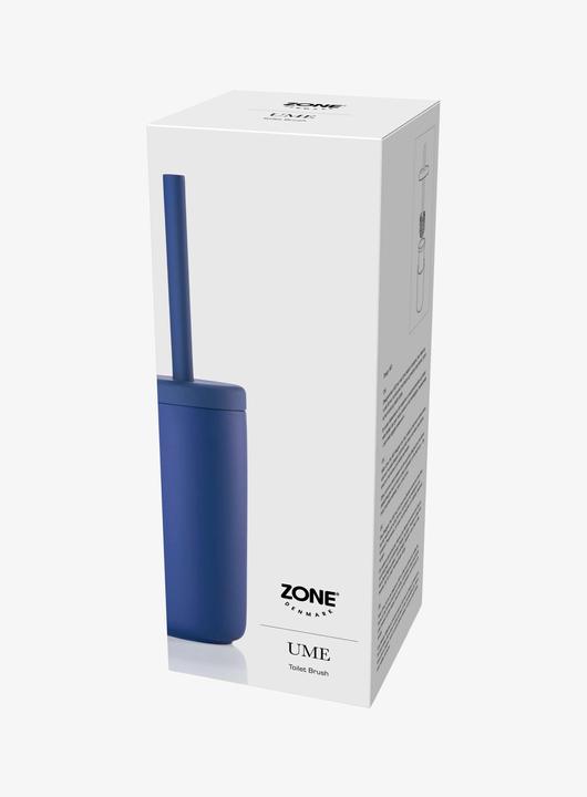 Actual product image Zone Denmark Ume Indigo toilet brush, stoneware