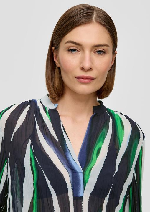 Produktbild s.Oliver Bluse Bluse aus Chiffon (44)