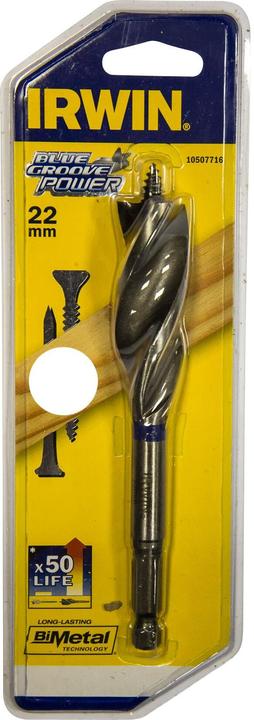Produktbild Irwin wood drill bit, twist 22mm (10507716) (4-22 Millimeter)
