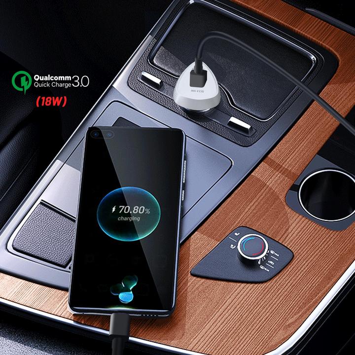 Produktbild Forcell USB + USB-C 38W Autoladegerät