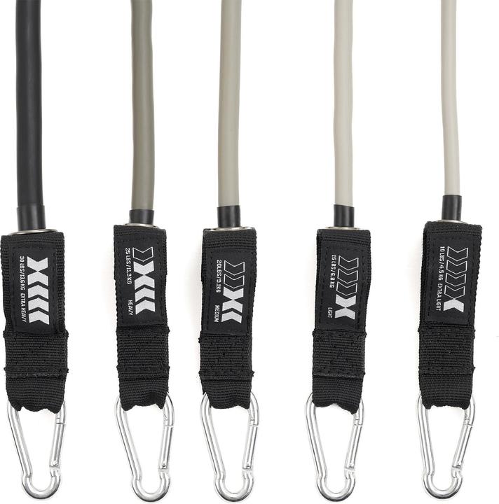 Image du produit Zipro Reistance Tubes Kit de câbles en caoutchouc avec accessoires (11 pièces)