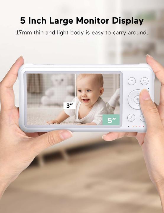 Actual product image Momcozy Baby monitor (Video & Audio, 300 m)